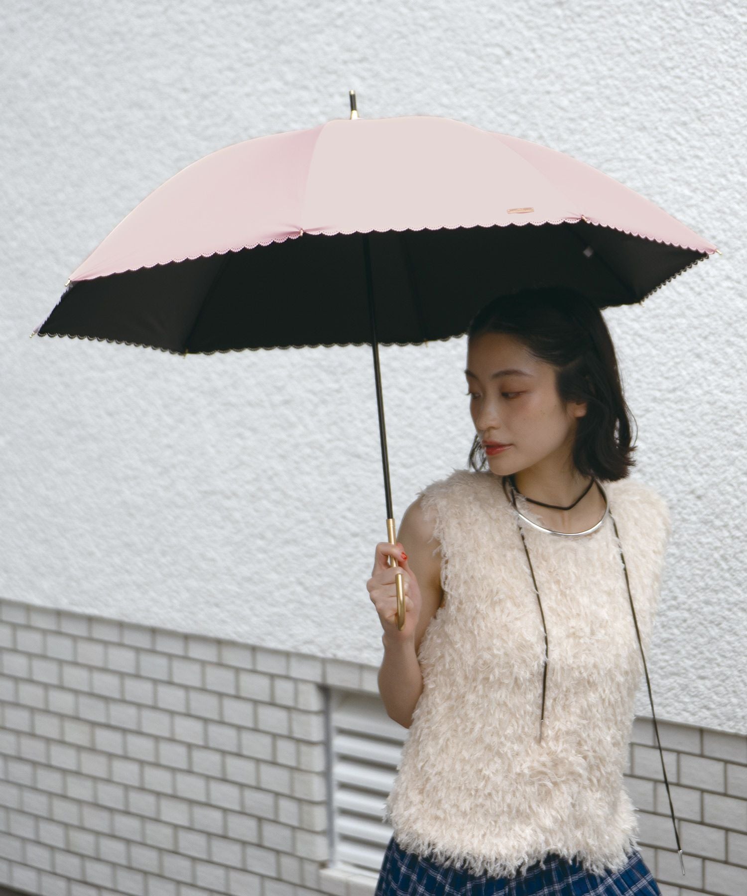 遮光ビジューボタン 日傘 長傘 晴雨兼用 Wpc. | 【公式】Wpc. ONLINE STORE
