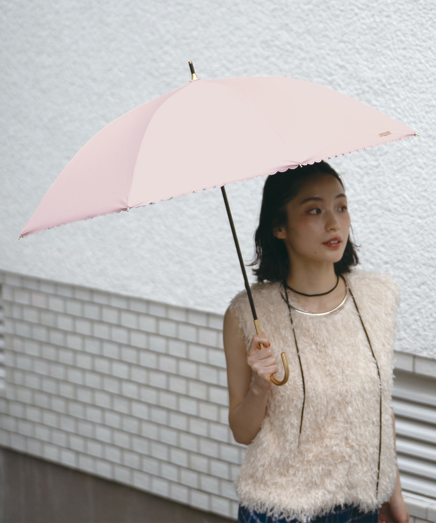 遮光ビジューボタン 日傘 長傘 晴雨兼用 Wpc. | 【公式】Wpc. ONLINE STORE