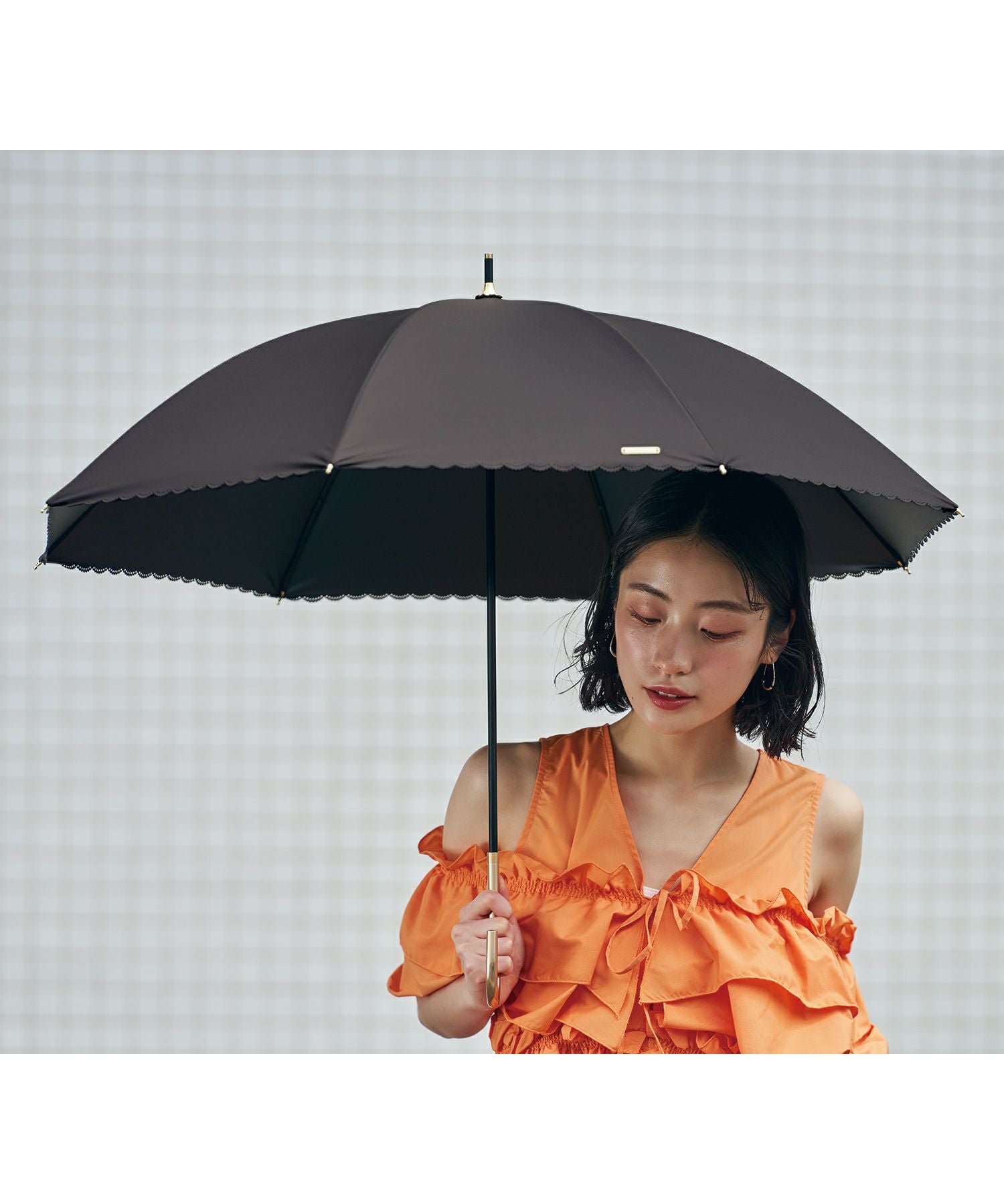遮光ビジューボタン 日傘 長傘 晴雨兼用 Wpc. | 【公式】Wpc. ONLINE STORE