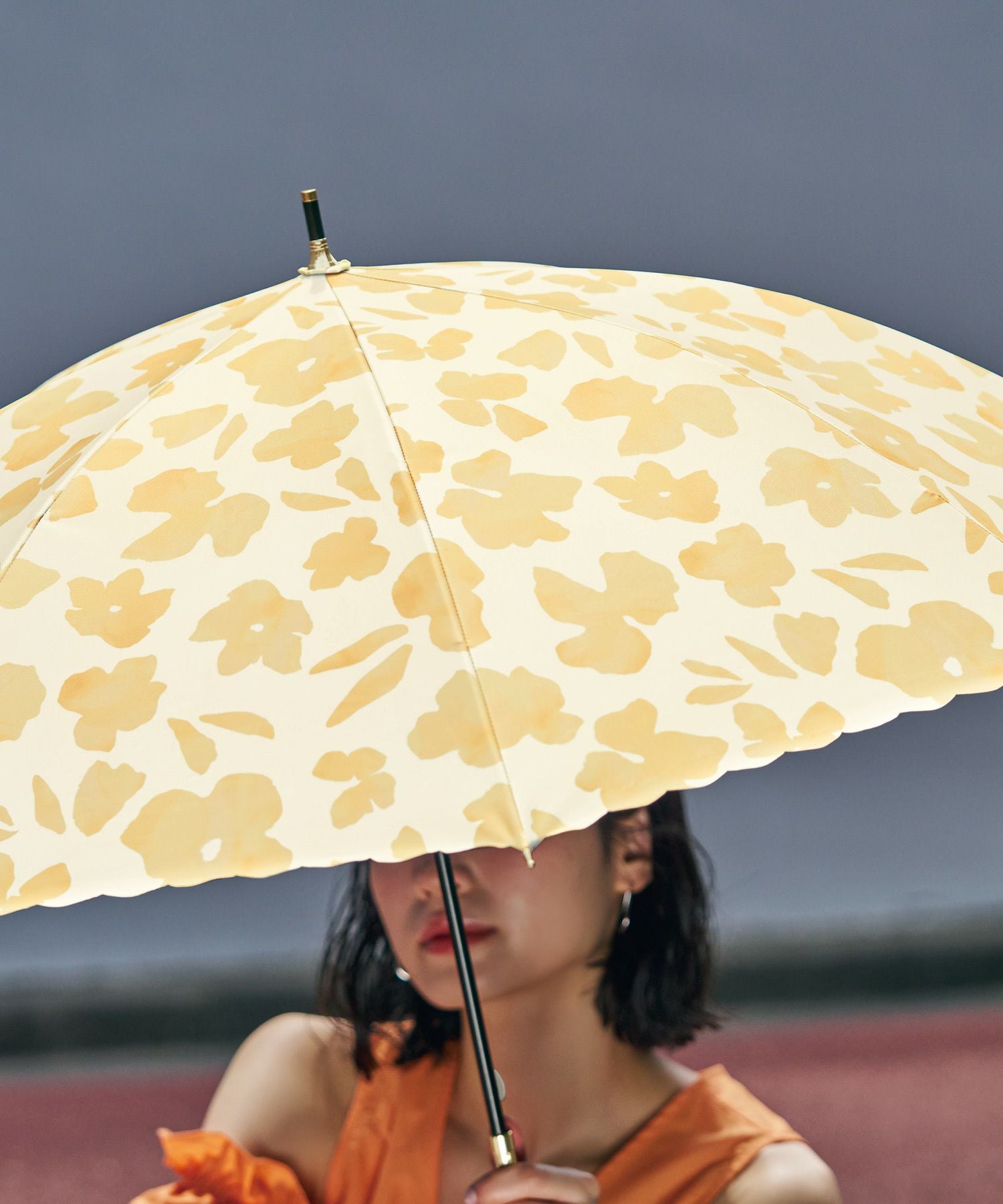 遮光ニュアンスフラワー 日傘 長傘 晴雨兼用 Wpc. | 【公式】Wpc