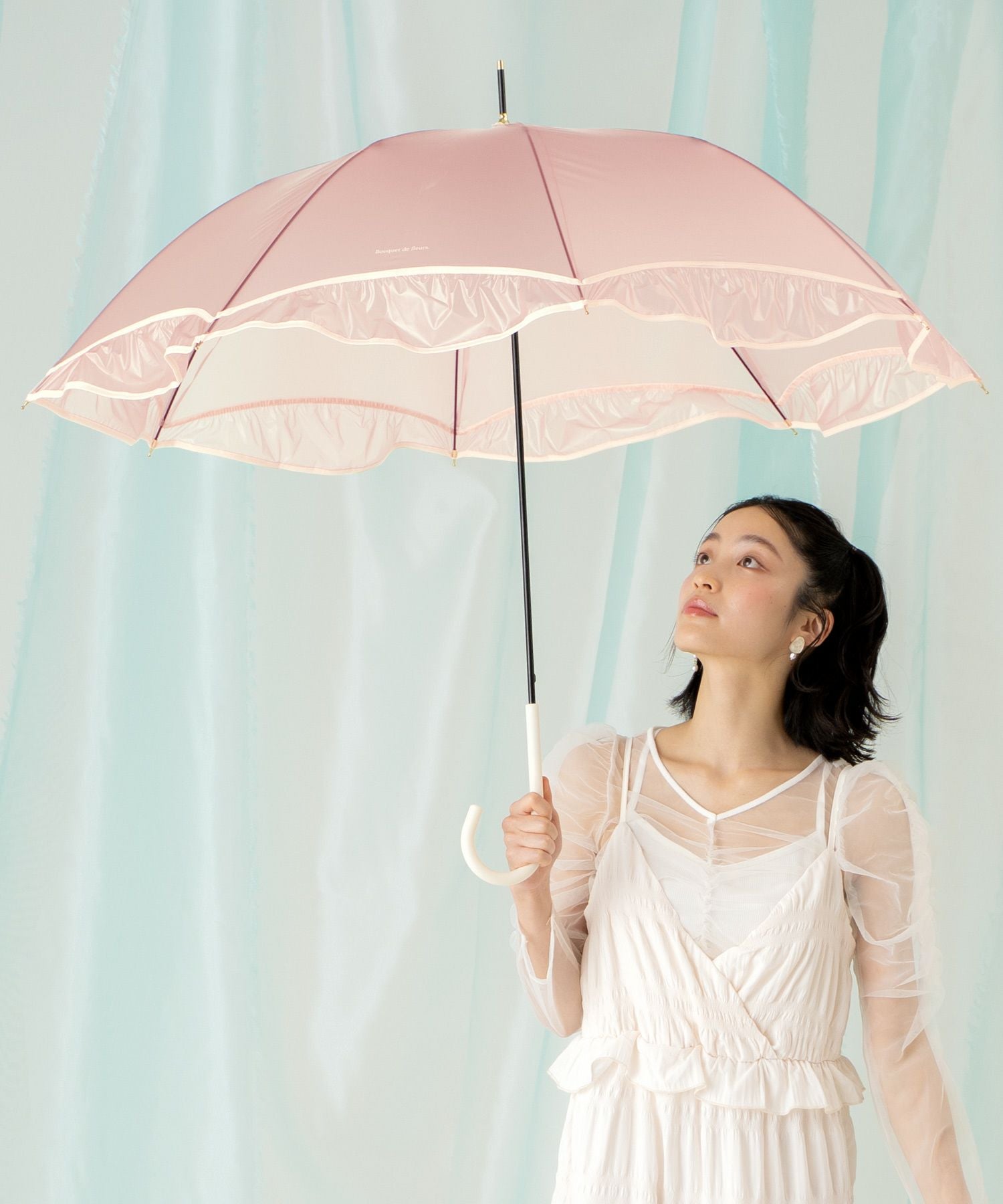 ビニール傘]シアーフリルアンブレラ 雨傘 長傘 Wpc. | 【公式】Wpc