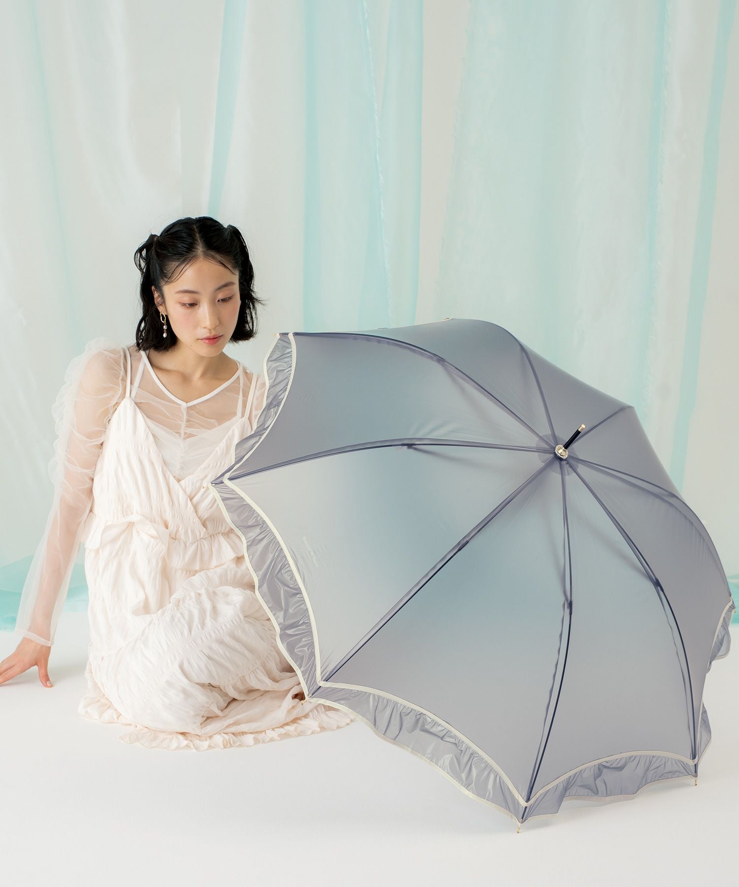 ビニール傘]シアーフリルアンブレラ 雨傘 長傘 Wpc. | 【公式】Wpc