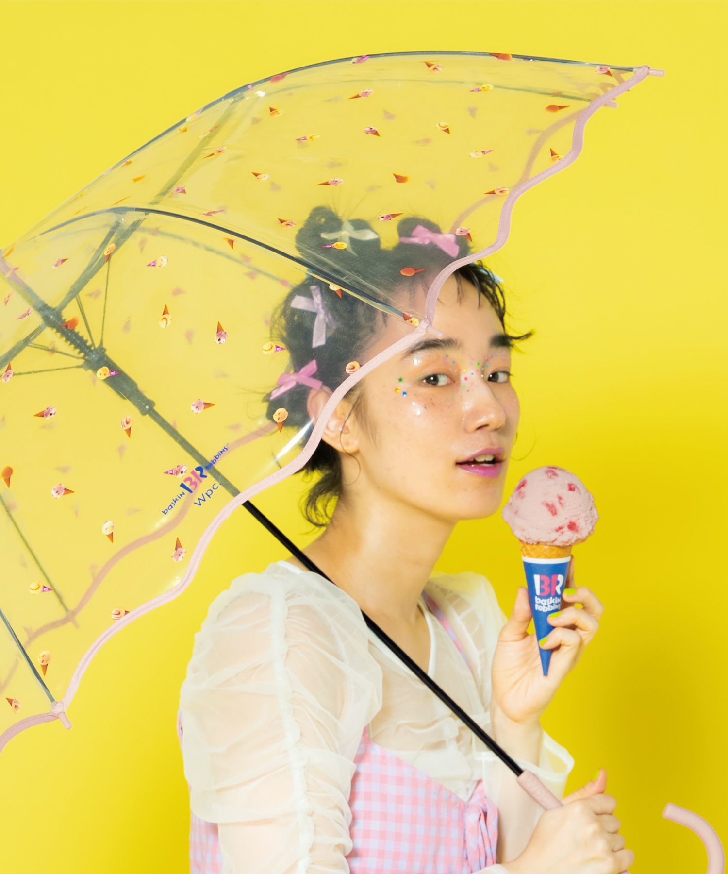 ビニール傘]サーティワン アイスクリーム × Wpc. アイスクリーム