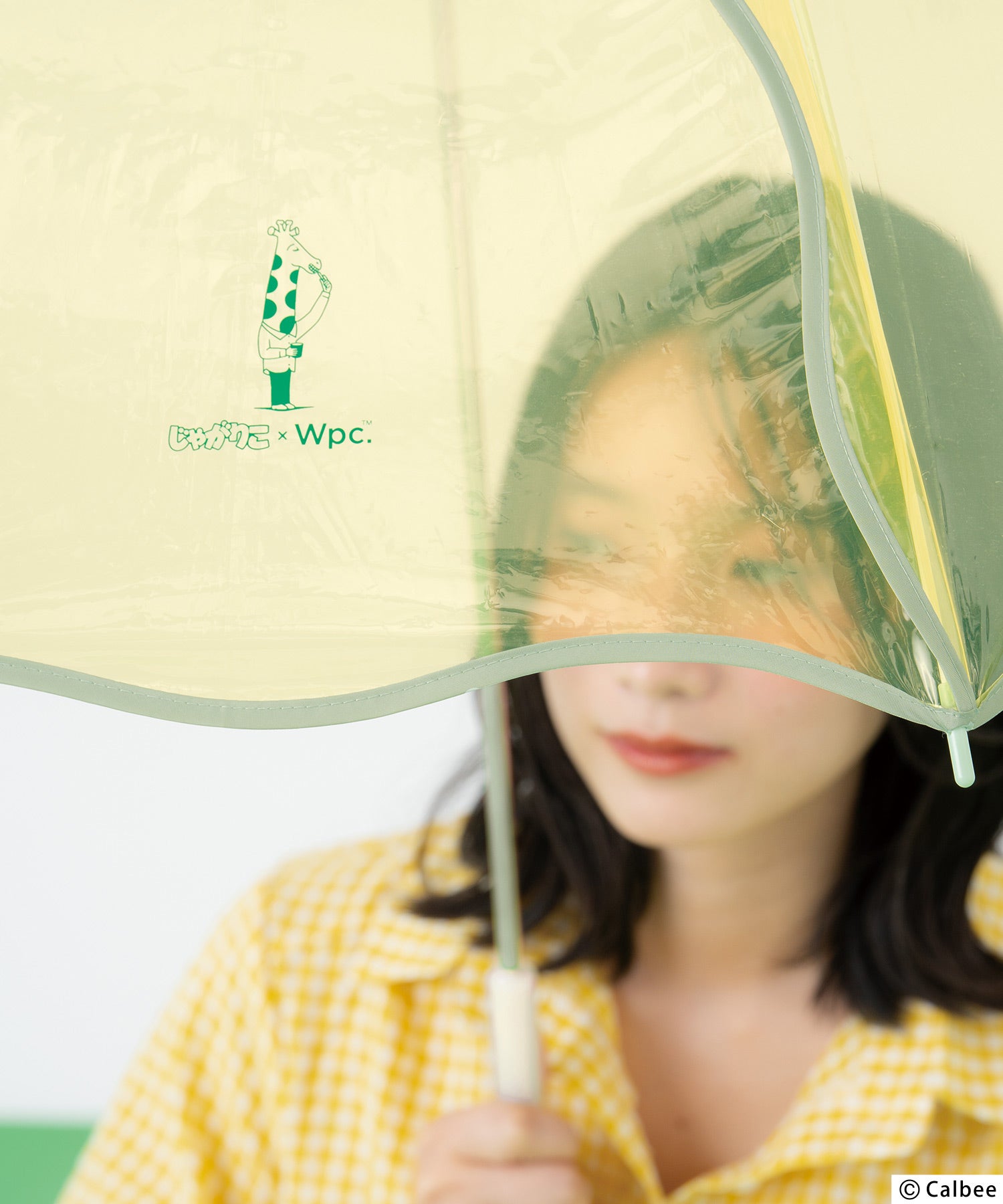 ビニール傘]じゃがりこ×Wpc. じゃがりこウェービーアンブレラ 雨傘 長
