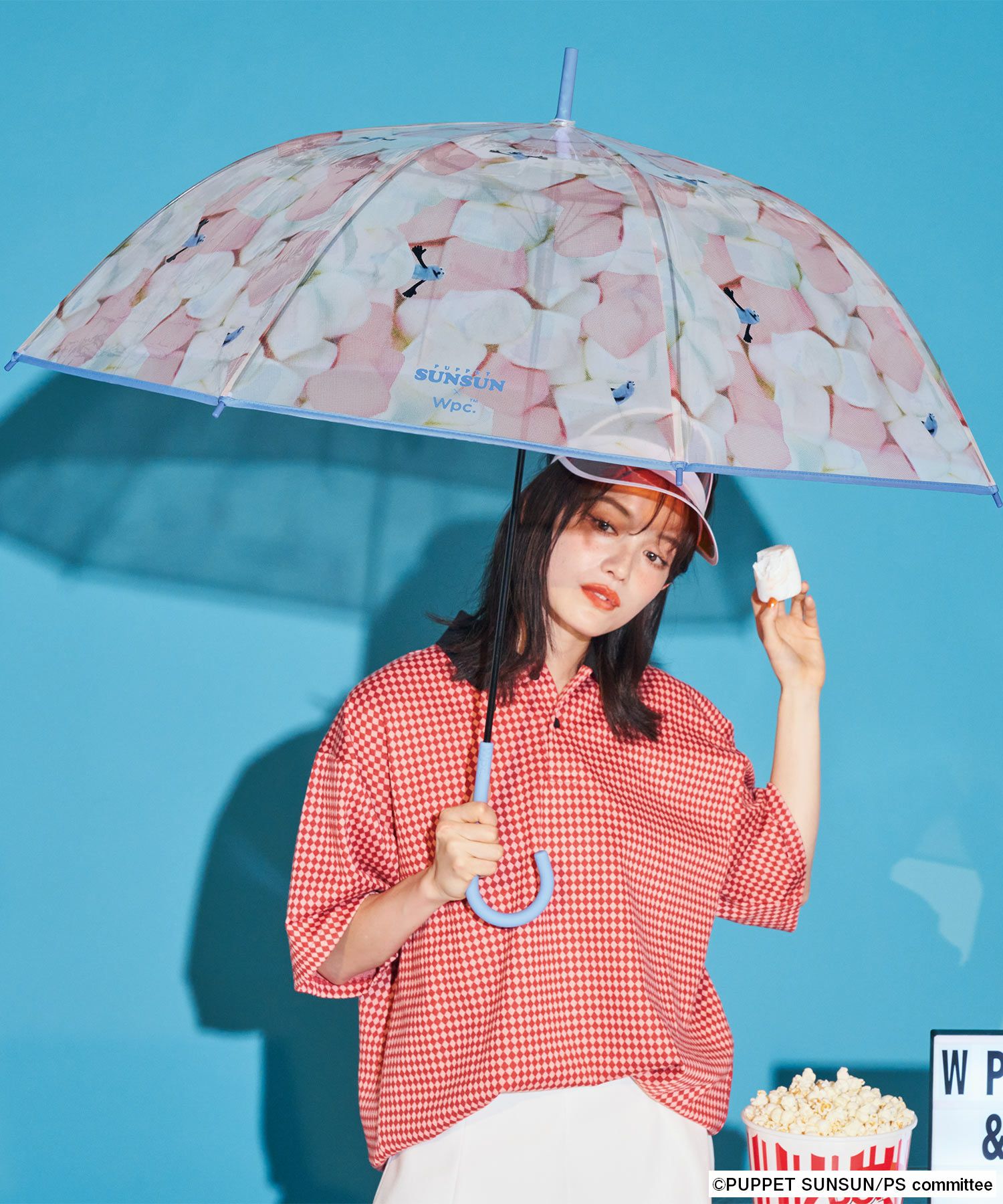 ビニール傘]パペットスンスン × Wpc. マシュマロアンブレラ 雨傘 長傘