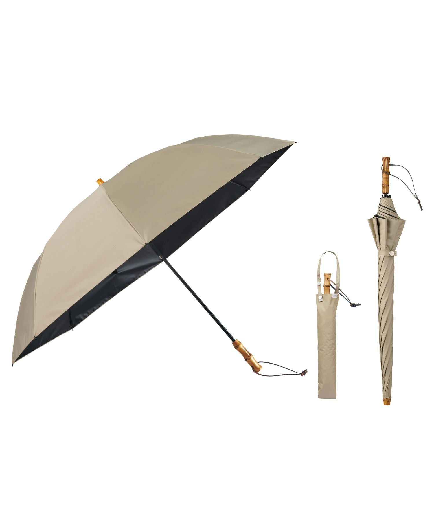 UVO(ウーボ) 折りたたみ傘 日傘 晴雨兼用 CALM2段 60cm ベージュ 000000002429-15.jpg?size=l&w=