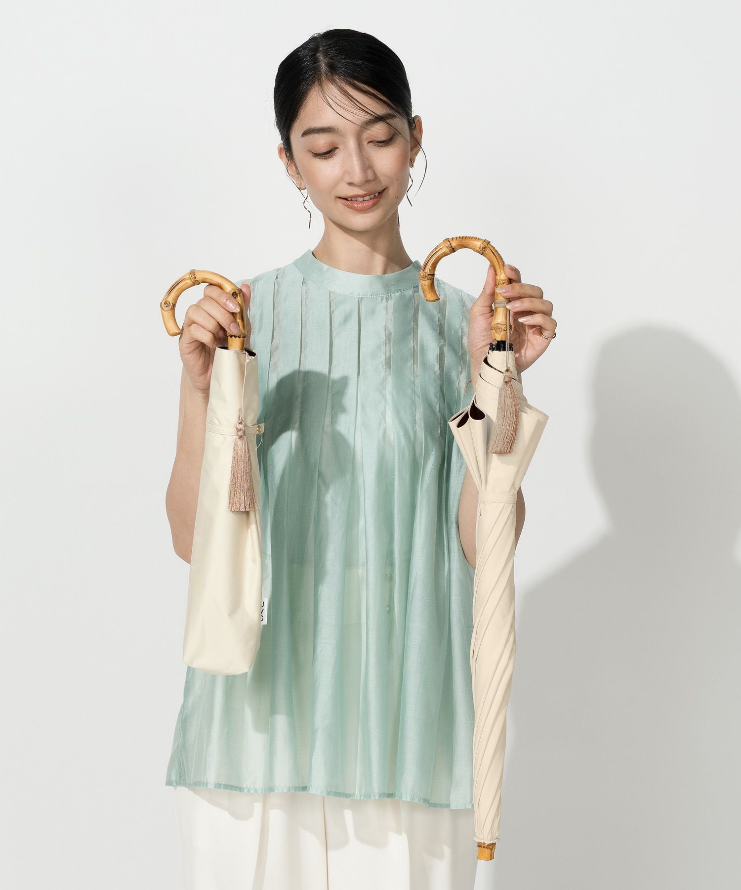 公式限定》【2段 55cm/長折兼用】UVO(ウーボ) 最強の日傘 2way