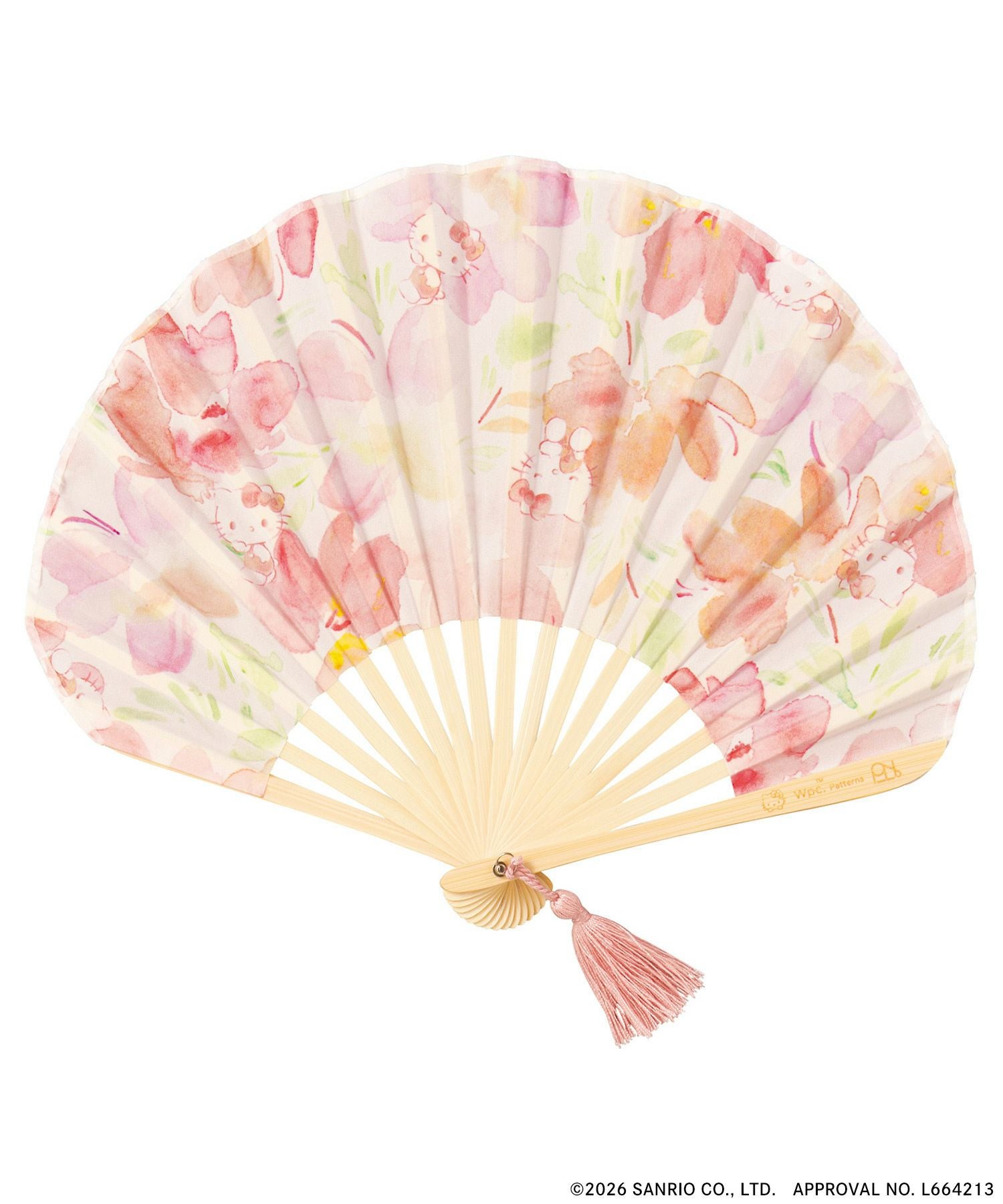 サンリオキャラクターズ×Wpc. Patterns ギフトボックス入り扇子 グッズ