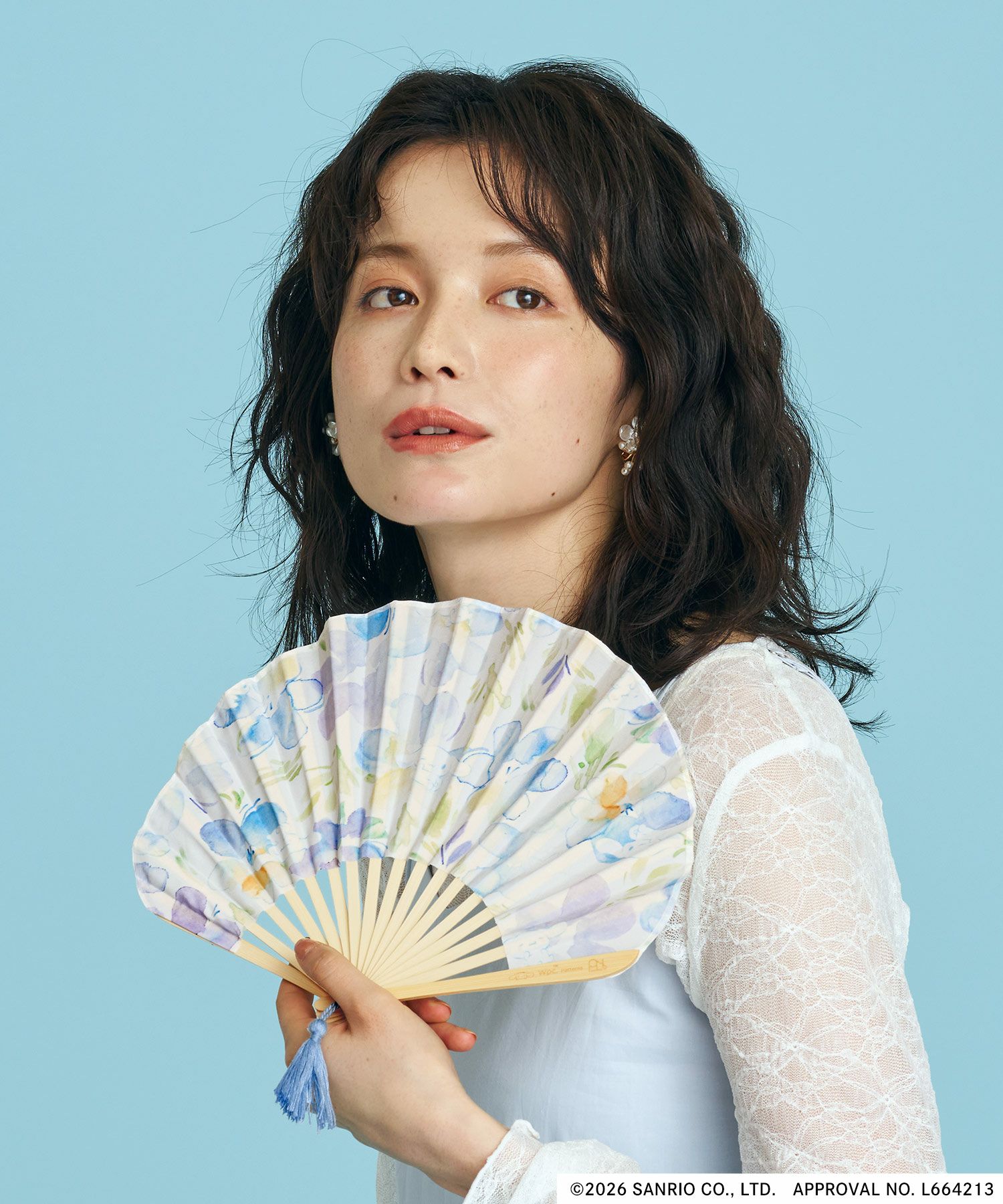 サンリオキャラクターズ×Wpc. Patterns ギフトボックス入り扇子 グッズ