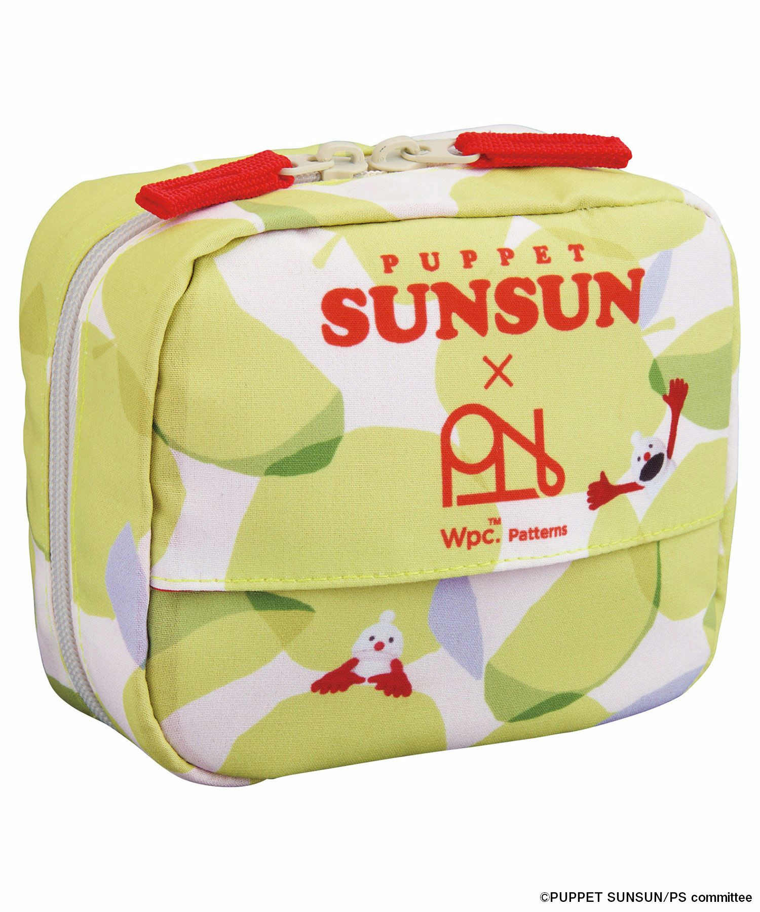 パペットスンスン × Wpc. Patterns はっ水スクエアポーチ グッズ