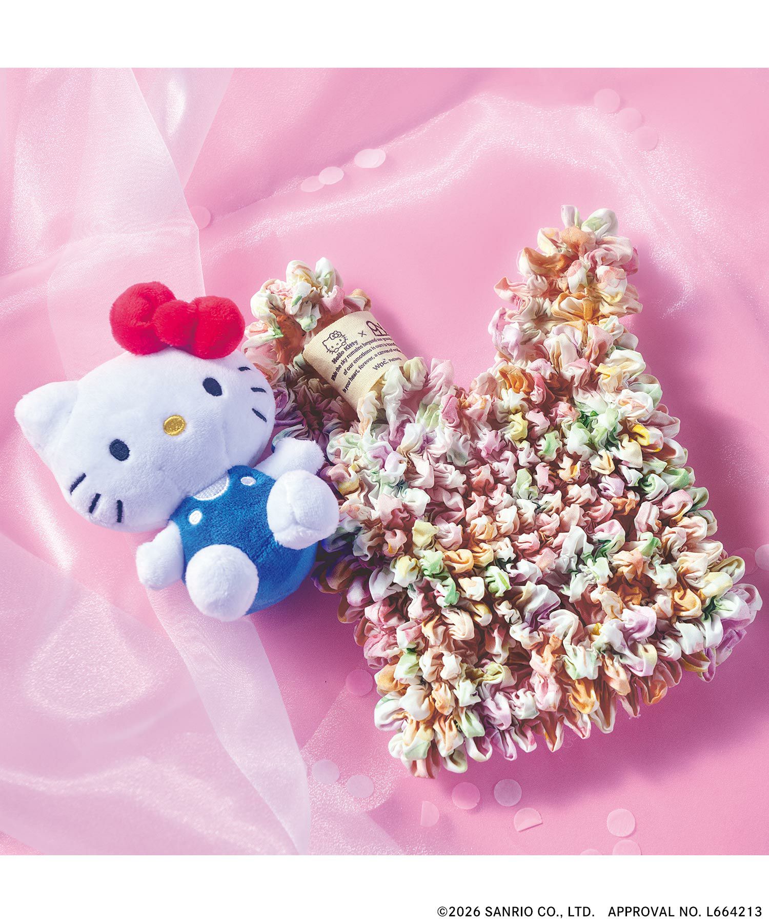 サンリオキャラクターズ×Wpc. Patterns しぼりバッグ お買い物 バッグ
