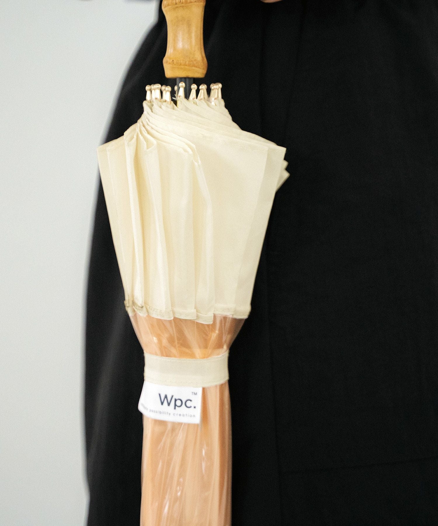 Wpc.】ビニール傘 ディスプレイ用　巨大ビニール傘　ワイド１７６ｃｍ 16Kプラスティックビニビニジャンプ 16本骨 60cm 店舗用品