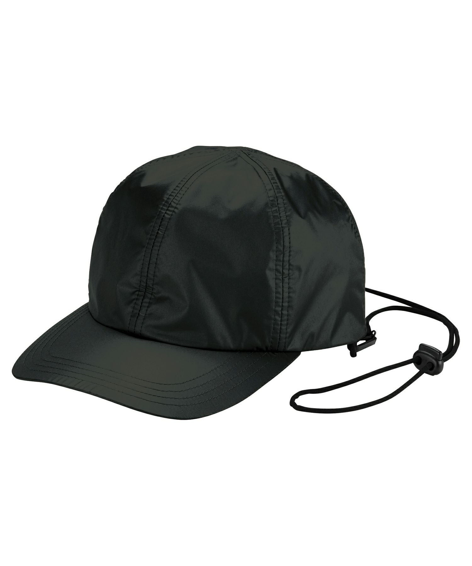 KUZIRA キャップ帽子通販｜CA4LA公式 BLACK): CAP12(M 6P ZV WASHABLE 帽子　黒 帽子