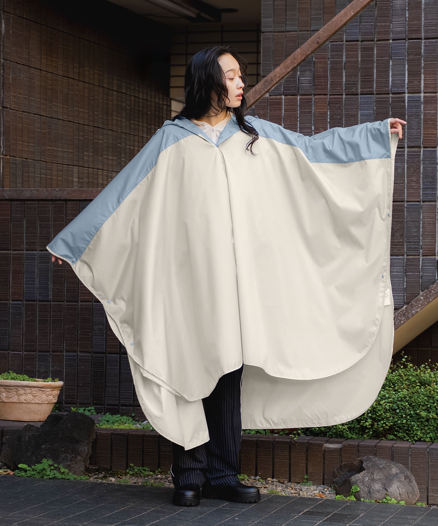 【新品未使用未開封】レインコート ポンチョWpc. SAGISAKA 4点セット 切り継ぎレインポンチョ 雨具 レインウェア ギフト対象 | 【公式】Wpc