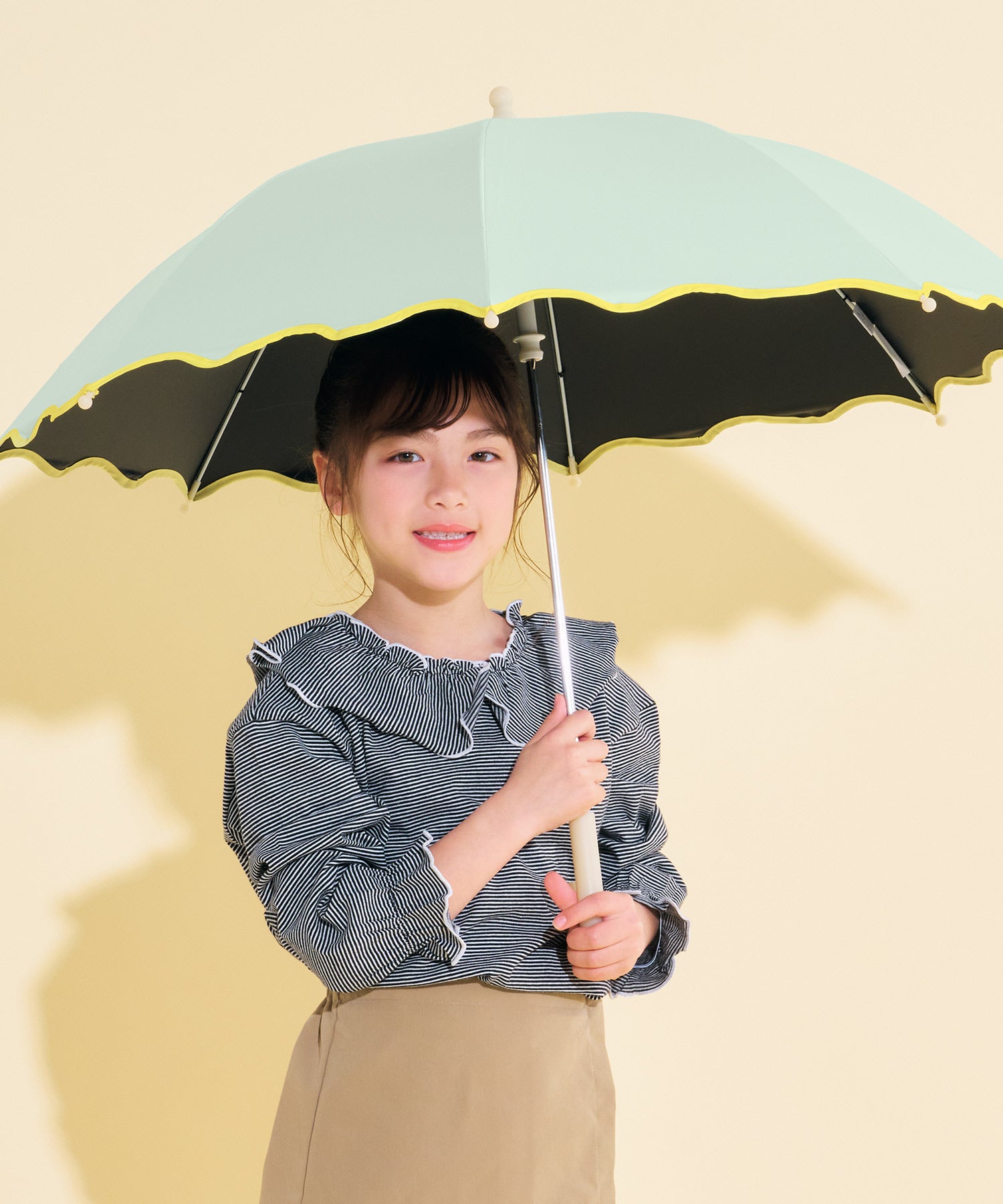 期間限定10％オフ】《公式限定》遮光KIDSパレットカラーパラソル